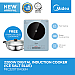 Midea Induction Cooker (2200W, Ice Salt Blue)